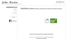Desktop Screenshot of fotoflora.com