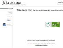 Tablet Screenshot of fotoflora.com